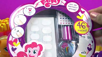 MLP Water Magic Rainbow Dash Nail Polish Art Kit My Little Pony Toy Review Fail Video Unbo (2)