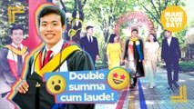 Double summa cum laude! | Make Your Day