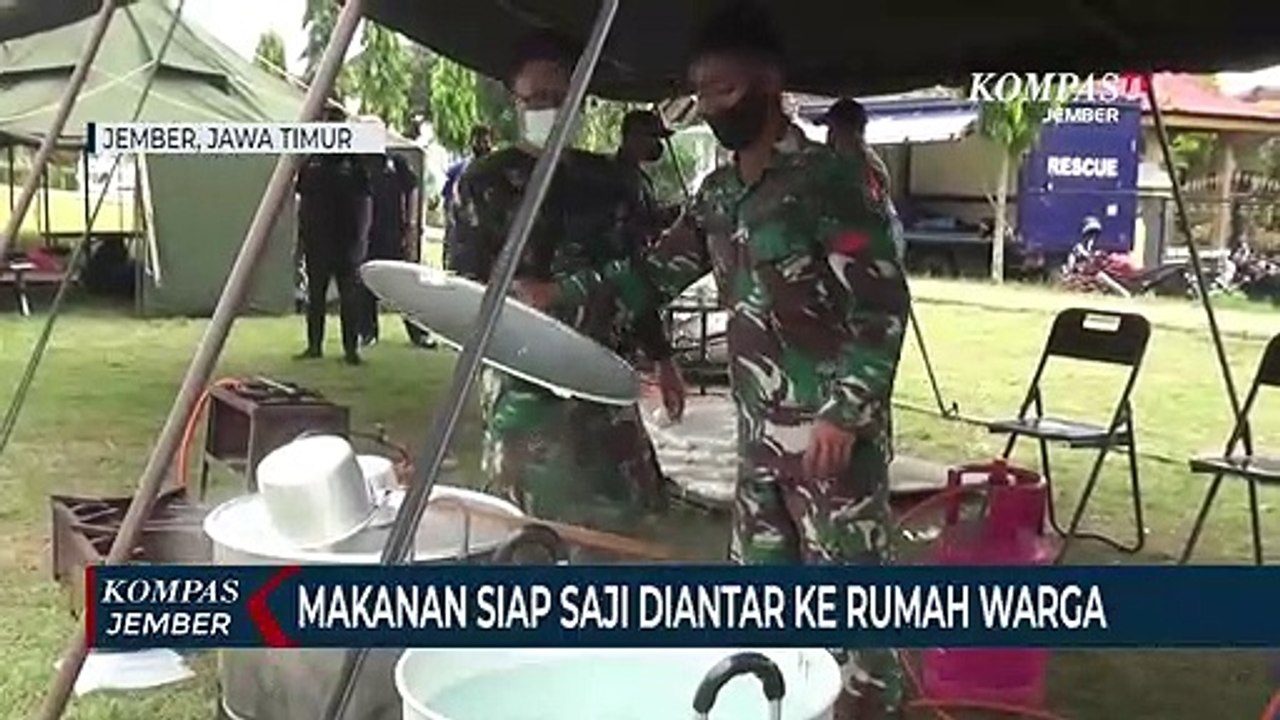 Pemkab Jember Dirikan Dapur Umum untuk Warga Isolasi Mandiri