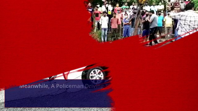 Delhi Rains: Heavy Downpour Leads To Waterlogging At Several Places; Cop’s Car Falls Into Sinkhole; Man Drowns In Flooded Underpass