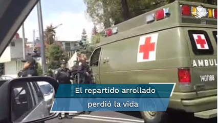 Detienen a dos militares que supuestamente arrollaron a repartidor y luego se dieron a la fuga