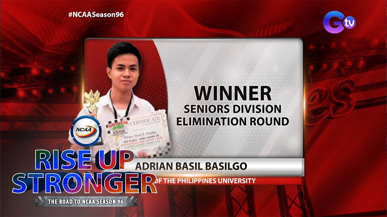 NCAA Season 96 online chess seniors division | Basilgo (LPU) vs. Garcia (SSC-R) | Rise Up Stronger