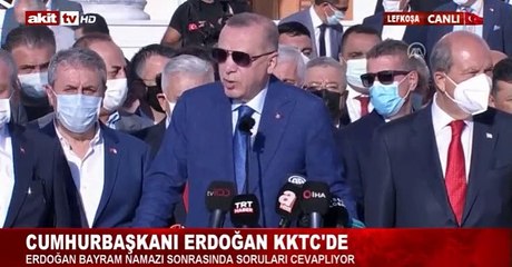 Başkan Erdoğan'dan flaş sözler! ABD'ye bazı şartlarımız var