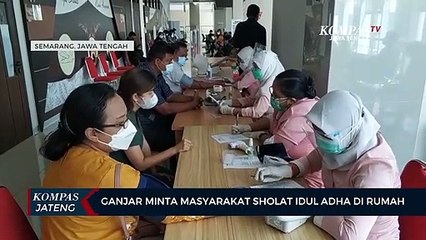 Ganjar Minta Masyarakat Sholat Idul Adha di Rumah