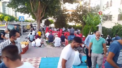 Şanlıurfa'da Kurban Bayramı namazı sevinci