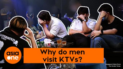 Why do men still visit KTVs despite the risks?