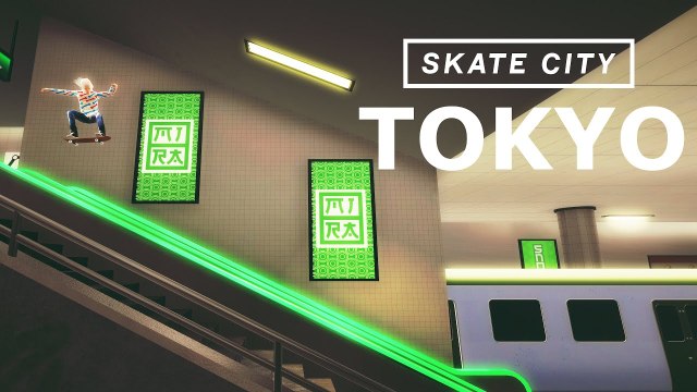 Skate City Tokyo - El monopatín olímpico llega a Apple Arcade