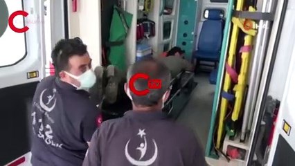 Acemi kasaplar hastanelik oldu