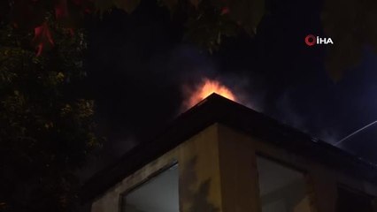 Son dakika haberi | Metruk binada çıkan yangın paniğe neden oldu