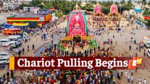 Bahuda Jatra: ‘Taladhwaja’ Chariot Of Lord Balabhadra Begins Journey To Srimandir