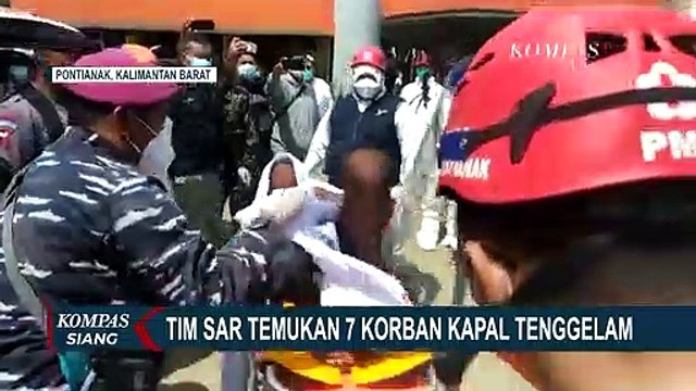 Pencarian Hari Ketujuh, Tim SAR Temukan 7 Korban Kapal Tenggelam di Kalbar