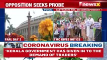 TMC Holds Protest At Gandhi Statue Protest Over Pegasus Spyware Row NewsX