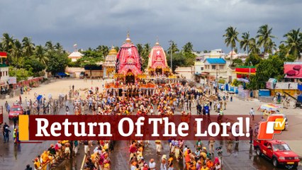 Bahuda Jatra: Lord Jagannath Begins Return Journey To Srimandir On Nandighosha
