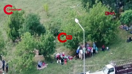 Yer İstanbul: "Bu alanda kesim yasak" afişinin altında kesim yaptılar