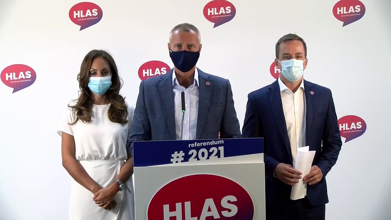 ZÁZNAM: HLAS-SD o aktuálnej politickej situácii