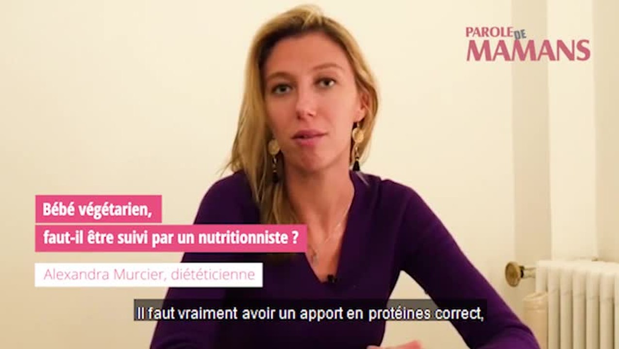 bébé végétarien faut-il être suivi par un nutritionniste