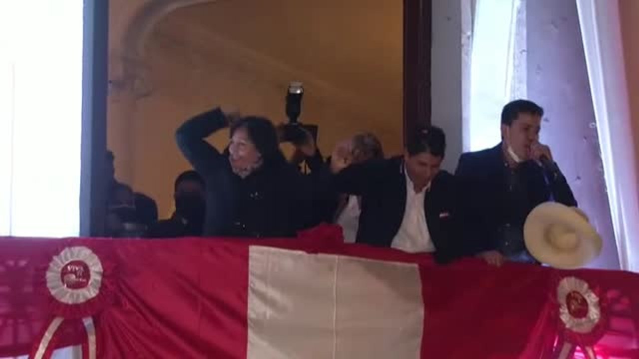 Pedro Castillo ya es presidente de Perú