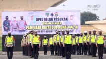 Polres Metro Jakarta Pusat Gelar Apel Pasukan