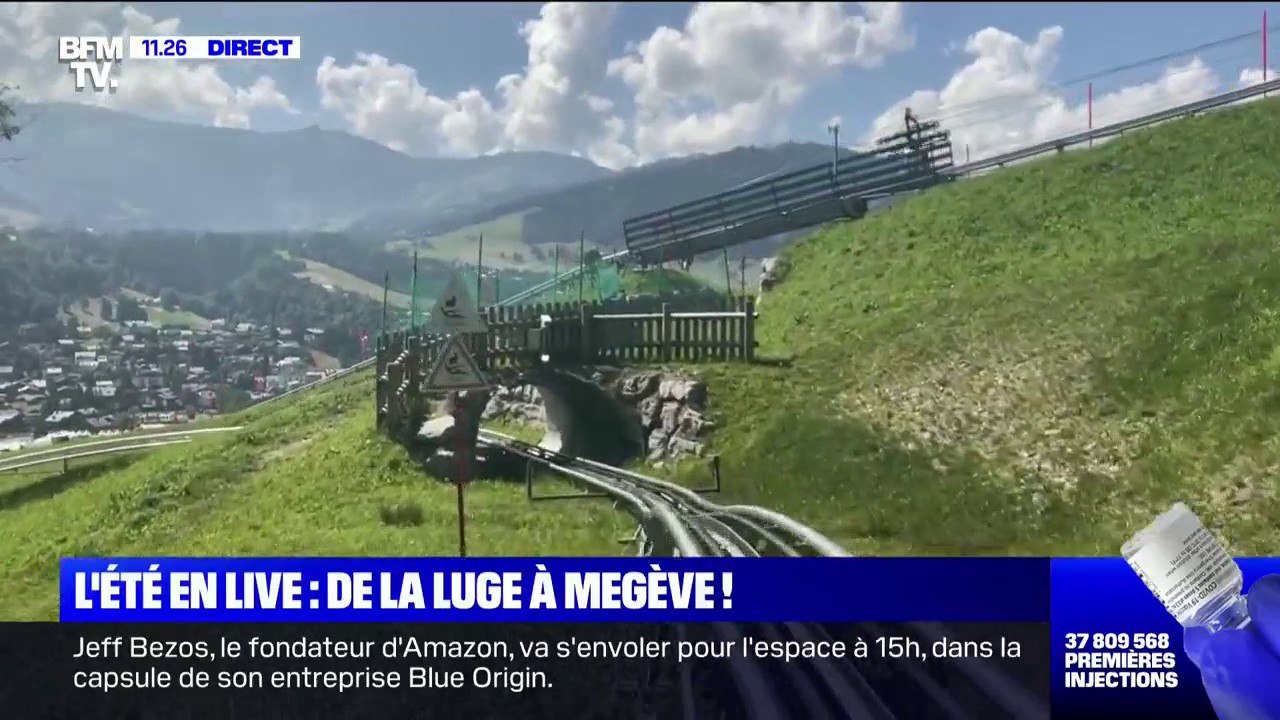 Faire de la luge en juillet, c'est possible en Haute-Savoie