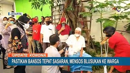 Pastikan Bansos Tepat Sasaran, Menteri Sosial Blusukan ke Warga