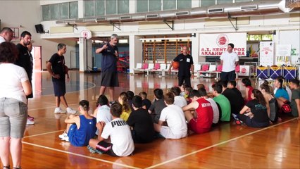 To camp «Μπάσκετ...στην Περιφέρεια» στη Λιβαδειά