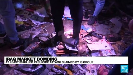 Iraq market suicide bombing claimed by IS kills nearly 30 on eve of Eid holiday