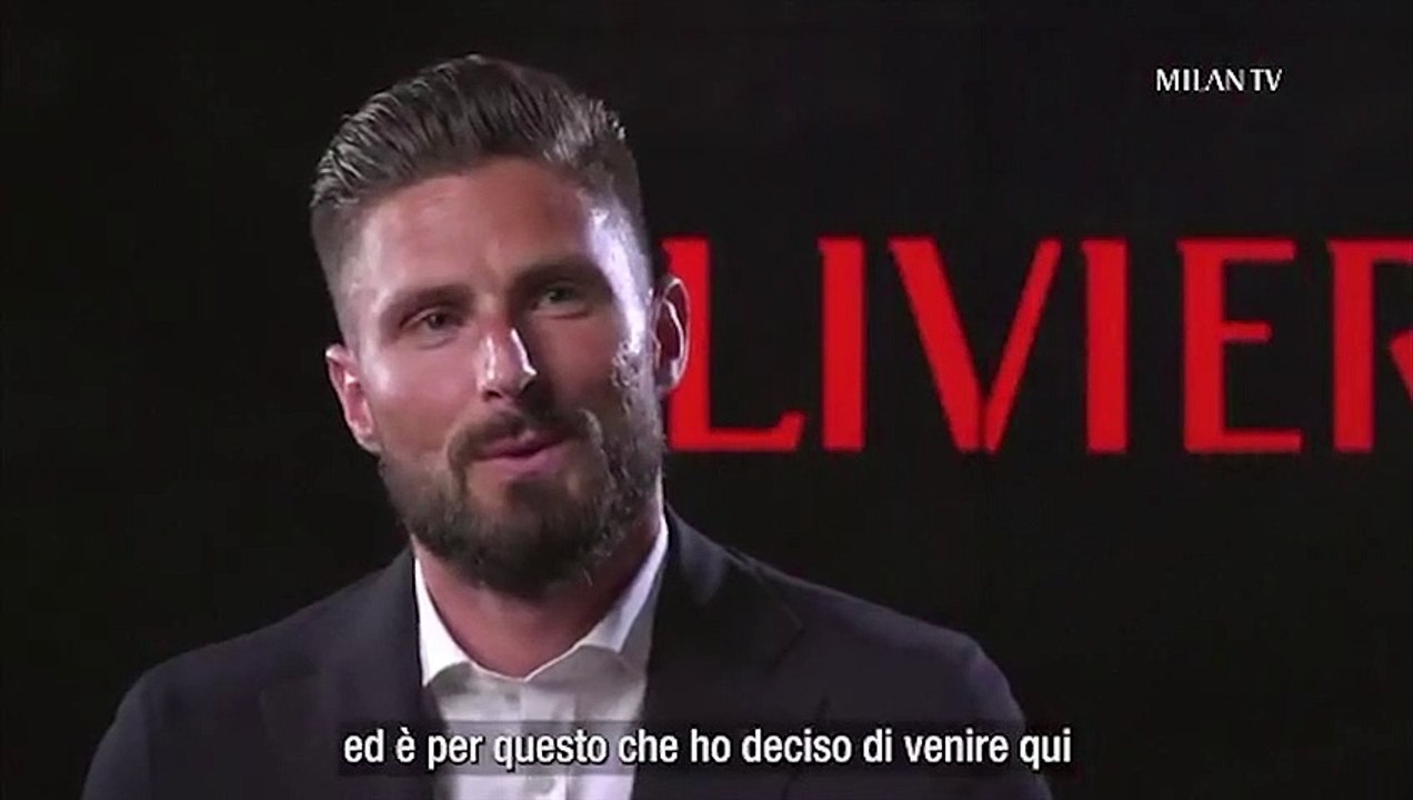 Giroud - 'I feel like a little kid' after joining 'massive club' AC Milan