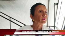 Conseil Régional : La première assemblée plénière d'Huguette Bello