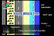 Snoop Dog Whiz Khalifa & Bruno Mars Young Wild & Free Karaoke