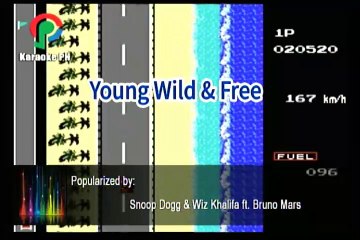 Snoop Dog Whiz Khalifa & Bruno Mars Young Wild & Free Karaoke