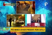 Pedro Castillo: contingente policial resguarda exteriores de su vivienda en Breña