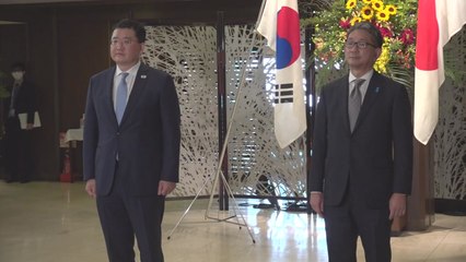 인사도 악수도 없었다...한일 외교차관, 냉랭한 첫 만남 / YTN