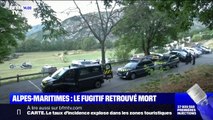 Alpes-Maritimes: le fugitif soupçonné de meurtre retrouvé mort