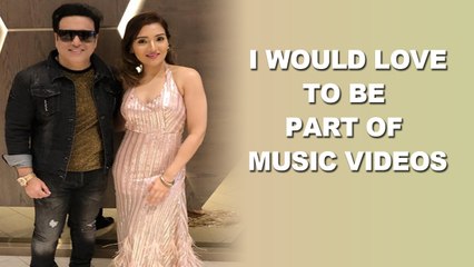 I would love to be a part of music videos : Govinda's daughter Tina