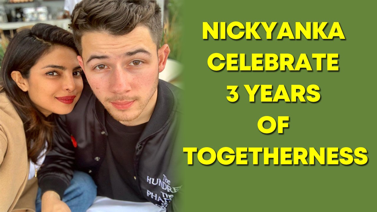 Priyanka Chopra and Nick Jonas celebrate three years of togetherness