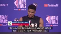 Giannis finding focus hard for crunch Game 6