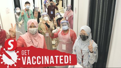 On duty on Aidiladha: Staff and volunteers at PPV BACC keep spirits up