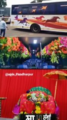 Muli charan going to pandhrpur