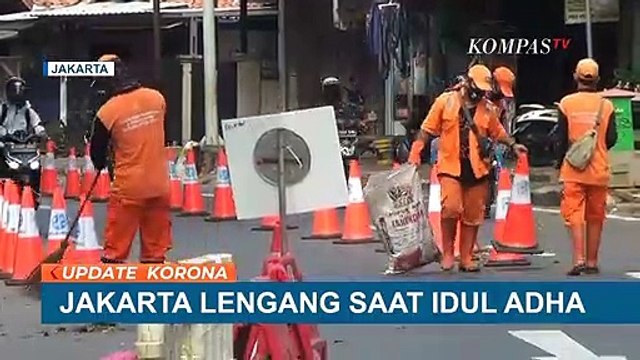 Arus Lalu Lintas Masuk Jakarta Saat Idul Adha dan PPKM Darurat Lengang