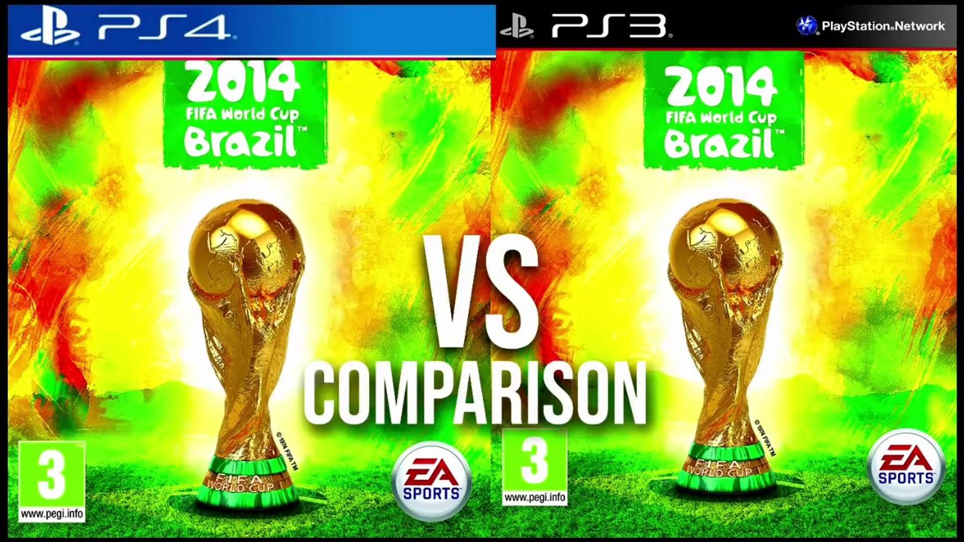 FIFA World Cup 2014 PS4 Vs PS3 - video Dailymotion
