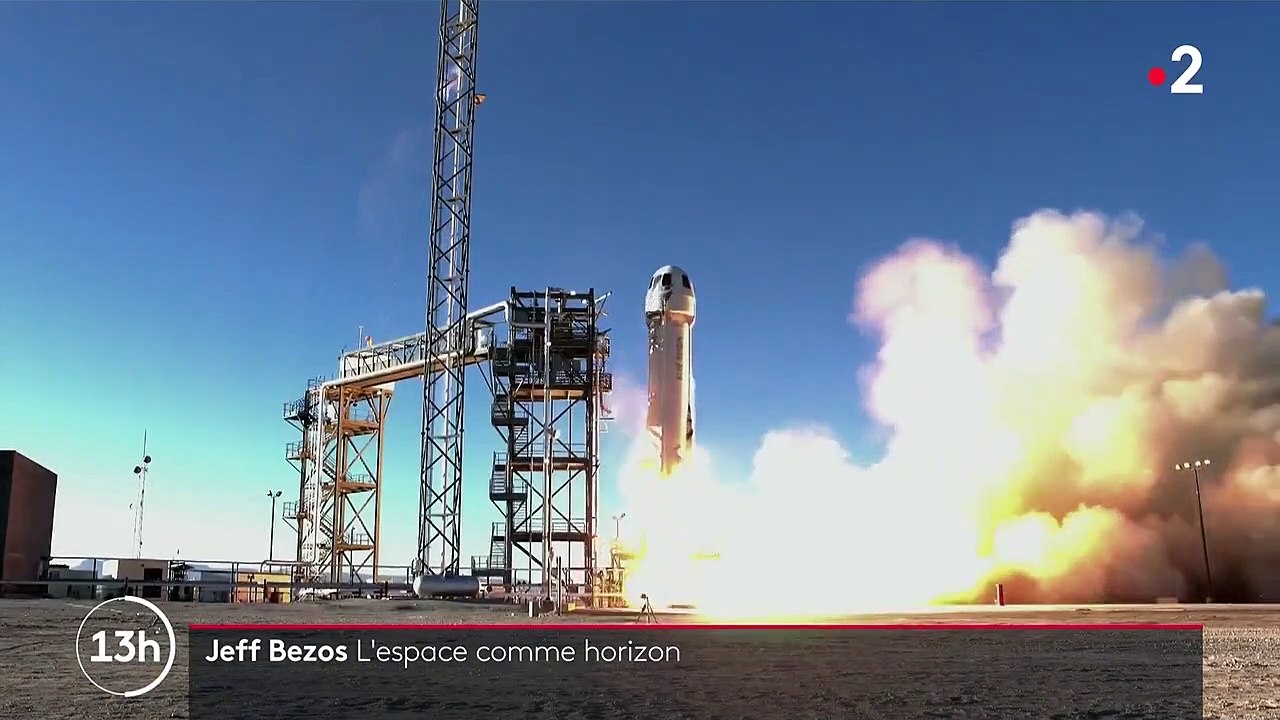 Tourisme spatial : Jeff Bezos s'apprête à décoller dans sa fusée, neuf jours après Richard Branson