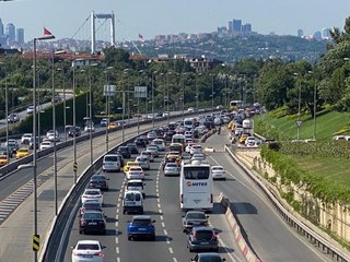 İSTANBUL'DA KURBAN BAYRAMI'NDA YOLLARDA SON DURUM