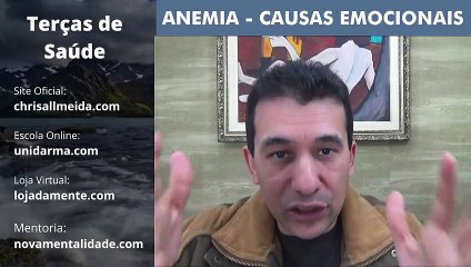 ANEMIA - CAUSAS EMOCIONAIS