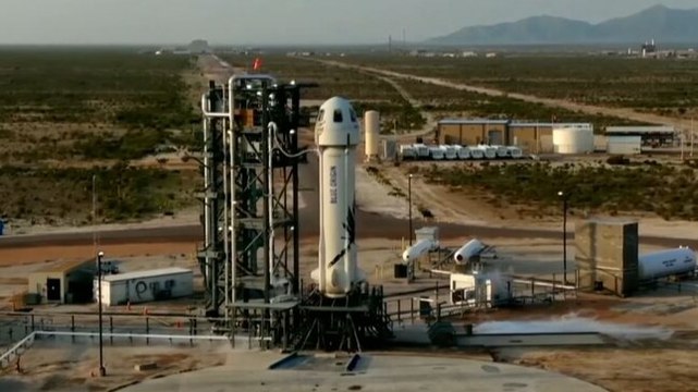 Watch: Jeff Bezos' space voyage on Blue Origin's maiden human flight