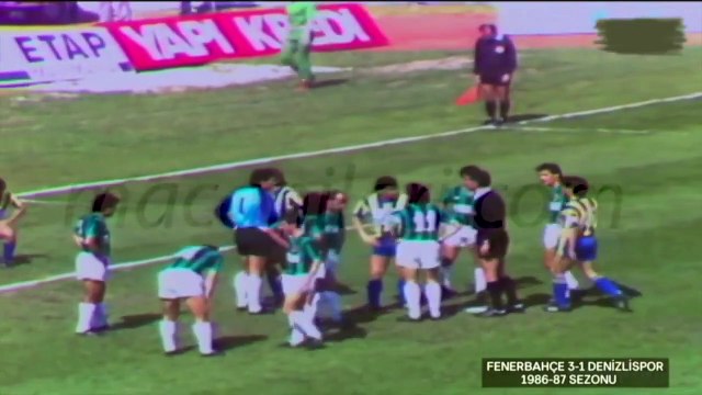 Fenerbahçe 3-1 Denizlispor [HD] 29.03.1987 - 1986-1987 Turkish 1st League Matchday 28