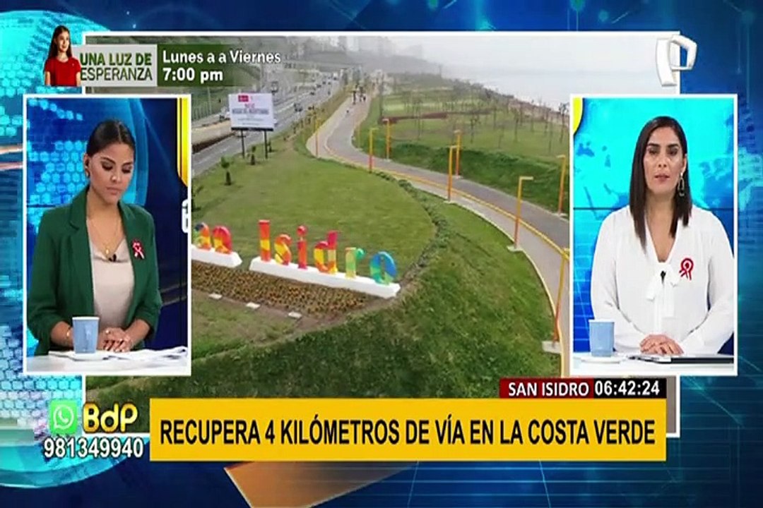 “Bosque Bicentenario”: San Isidro recupera 4 kilómetros de vía en la Costa Verde