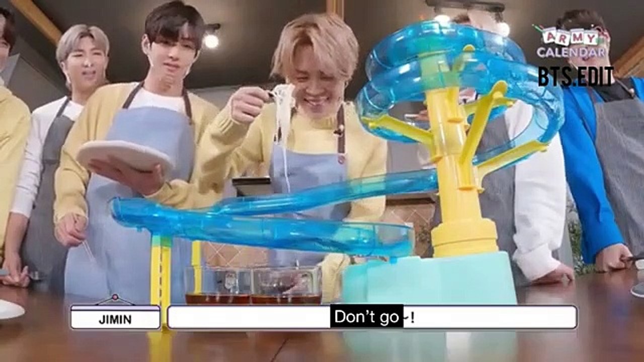 BTS Army Calendar [Eng Sub ] japan fan cafe