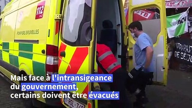 Bruxelles: drame imminent pour des sans-papiers en grève de la faim