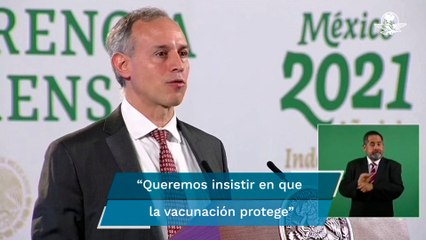 Hospitalizaciones en tercera ola de Covid-19 son de personas no vacunadas: López-Gatell