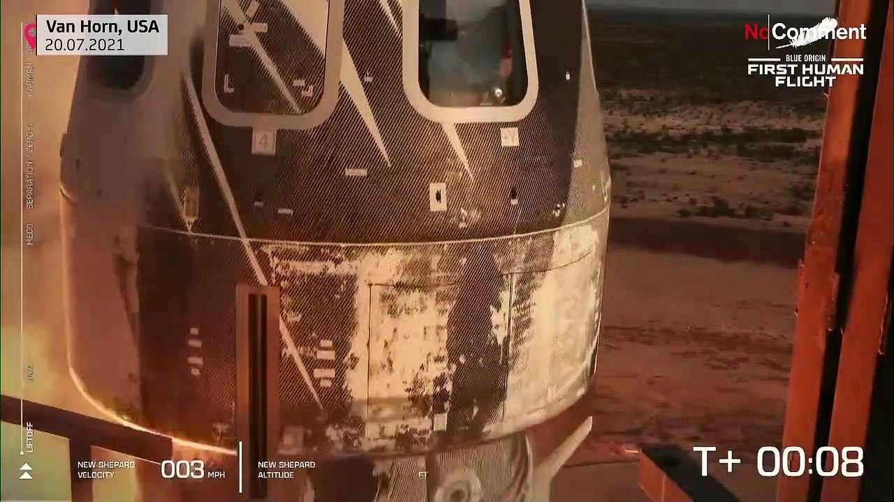 Blue Origin Launch Return